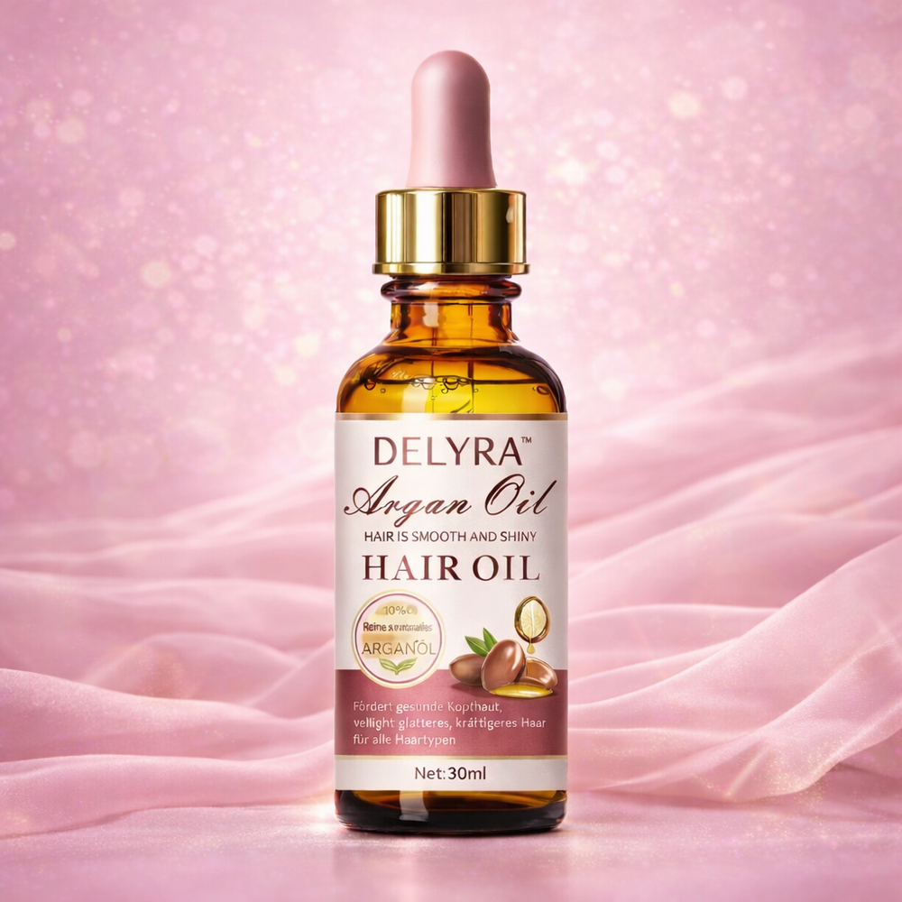 DELYRA™ Arganöl für Haare – Glanz & Pflege