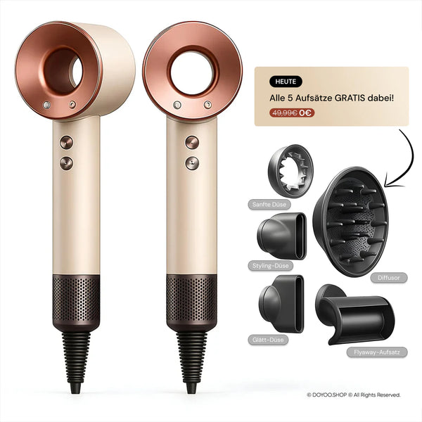 DELYRA™ AIRPRO MAX – 5-in-1 Styling-System auf Salon-Niveau